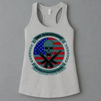 2nd Amendment Front And Back Design Womens Tank Top