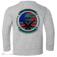 2nd Amendment Front And Back Design Toddler Sweatshirt