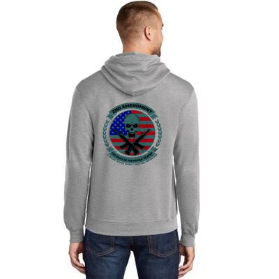 2nd Amendment Front And Back Design Tall Hoodie