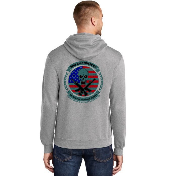2nd Amendment Front And Back Design Tall Hoodie