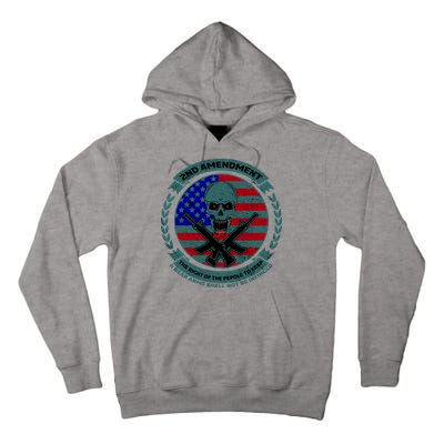 2nd Amendment Front And Back Design Tall Hoodie