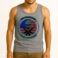 2nd Amendment Front And Back Design Tank Top