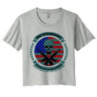 2nd Amendment Front And Back Design Crop Top