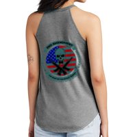 2nd Amendment Front And Back Design Women's Perfect Tri Rocker Tank