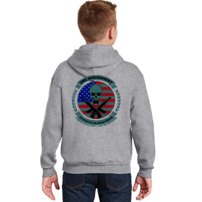 2nd Amendment Front And Back Design Kids Hoodie