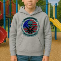 2nd Amendment Front And Back Design Kids Hoodie