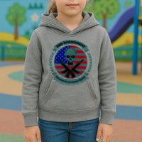 2nd Amendment Front And Back Design Kids Hoodie