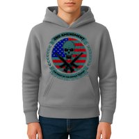 2nd Amendment Front And Back Design Kids Hoodie