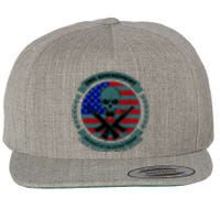 2nd Amendment Front And Back Design Wool Snapback Cap