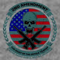 2nd Amendment Front And Back Design Wool Snapback Cap