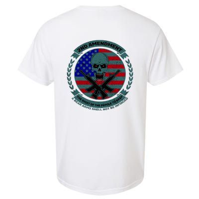 2nd Amendment Front And Back Design Garment-Dyed Heavyweight T-Shirt