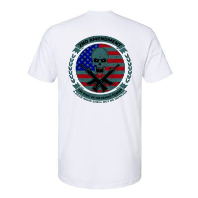 2nd Amendment Front And Back Design Softstyle CVC T-Shirt