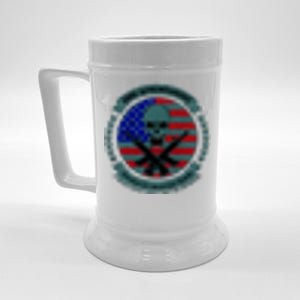 2nd Amendment Front And Back Design Beer Stein