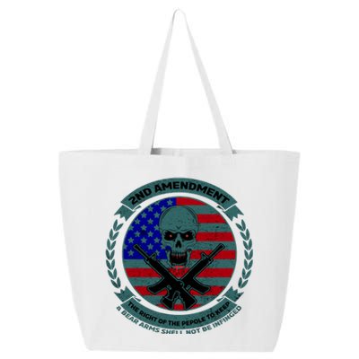 2nd Amendment Front And Back Design 25L Jumbo Tote