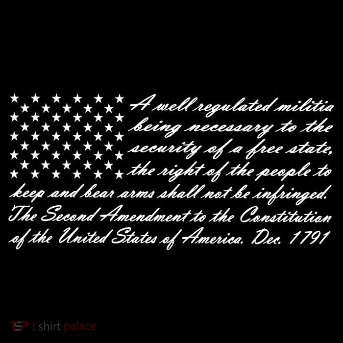 2nd Amendment Flag Second Amendment T-Shirt