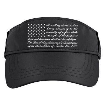 2nd Amendment Flag Second Amendment Adult Drive Performance Visor