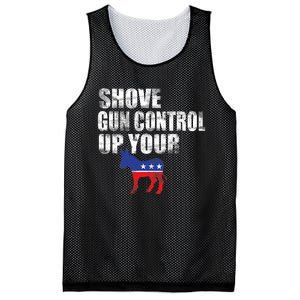 2nd Amendment Firearm Gun Funny Shove Gun Control Up Mesh Reversible Basketball Jersey Tank