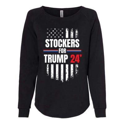 2024 American Flag Gift Womens California Wash Sweatshirt