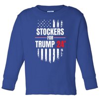 2024 American Flag Gift Toddler Long Sleeve Shirt