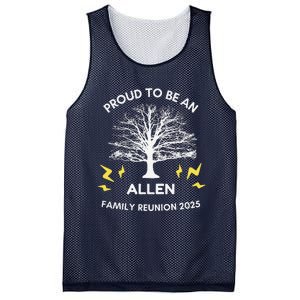 2025 Allen Family Reunion Gathering Family Tree Matching Mesh Reversible Basketball Jersey Tank