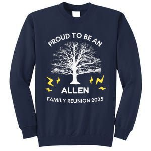 2025 Allen Family Reunion Gathering Family Tree Matching Tall Sweatshirt