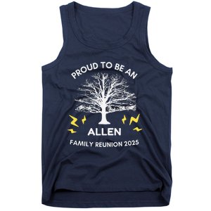 2025 Allen Family Reunion Gathering Family Tree Matching Tank Top