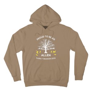 2025 Allen Family Reunion Gathering Family Tree Matching Hoodie