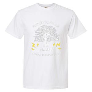 2025 Allen Family Reunion Gathering Family Tree Matching Garment-Dyed Heavyweight T-Shirt