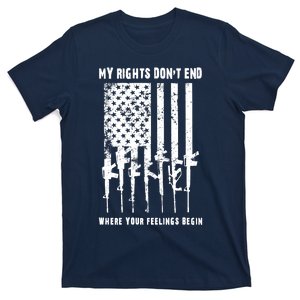 2nd Amendment Feelings America USA Patriotic Funny T-Shirt