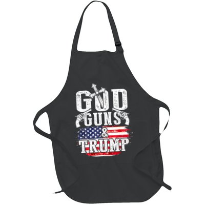 2nd Amendment God Guns And Trump Apron