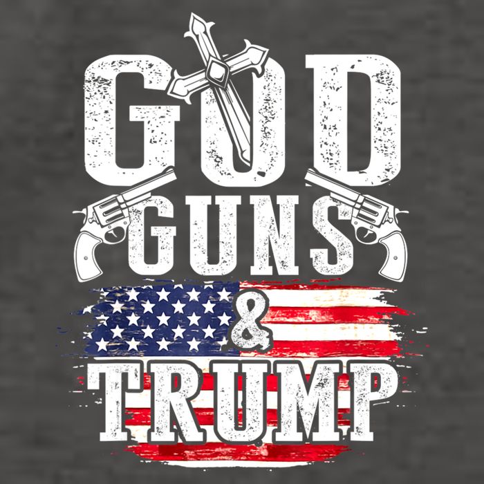 2nd Amendment God Guns And Trump Vector Backpack