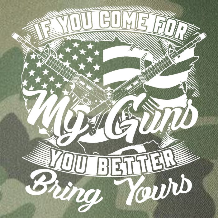 2nd Amendment If You Come For My Guns You Better Bring Yours Legacy Tie Dye Trucker Hat