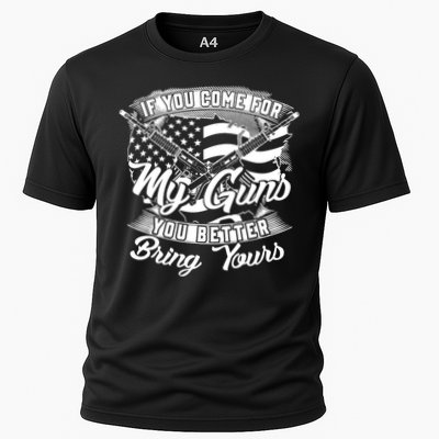 2nd Amendment If You Come For My Guns You Better Bring Yours Performance Shirt