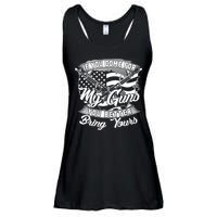 2nd Amendment If You Come For My Guns You Better Bring Yours Ladies Essential Flowy Tank