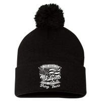 2nd Amendment If You Come For My Guns You Better Bring Yours Pom Pom 12in Knit Beanie