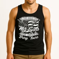 2nd Amendment If You Come For My Guns You Better Bring Yours Tank Top