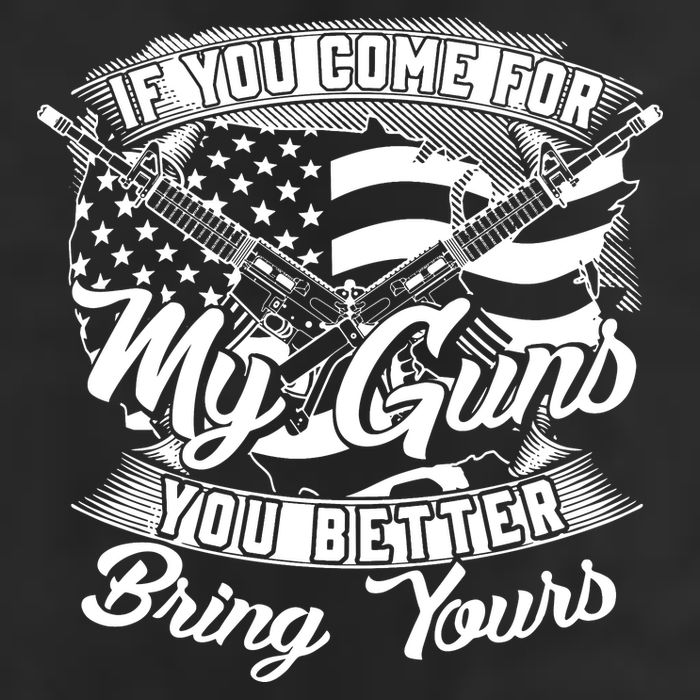 2nd Amendment If You Come For My Guns You Better Bring Yours Golf Towel