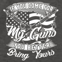 2nd Amendment If You Come For My Guns You Better Bring Yours Vector Backpack