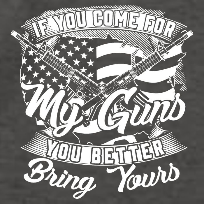 2nd Amendment If You Come For My Guns You Better Bring Yours Vector Backpack
