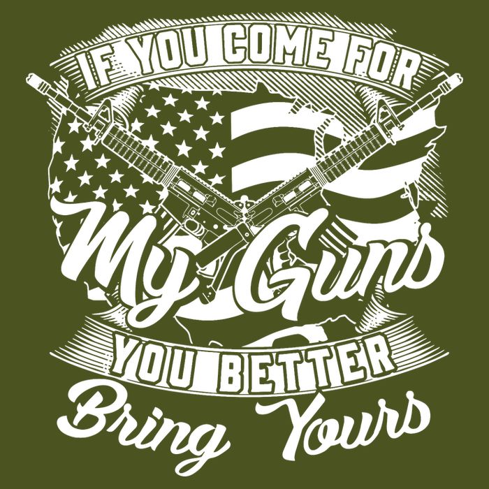 2nd Amendment If You Come For My Guns You Better Bring Yours Mousepad