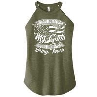 2nd Amendment If You Come For My Guns You Better Bring Yours Women's Perfect Tri Rocker Tank