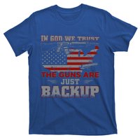 2nd Adt In God We Trust The Guns Are Backup Gift T-Shirt