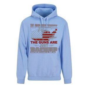 2nd Adt In God We Trust The Guns Are Backup Gift Unisex Surf Hoodie