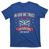 2nd Adt In God We Trust The Guns Are Backup Gift T-Shirt