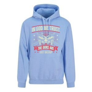 2nd Adt In God We Trust The Guns Are Backup Gift Unisex Surf Hoodie