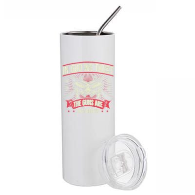 2nd Adt In God We Trust The Guns Are Backup Gift Stainless Steel Tumbler