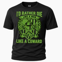2nd Amendment I'd Rather Die Like A Man Than Live Like A Coward Performance Shirt