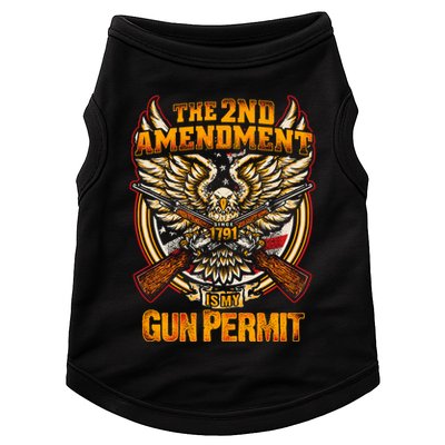 2nd Amendment Is My Gun Permit Doggie Tank