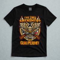 2nd Amendment Is My Gun Permit T-Shirt