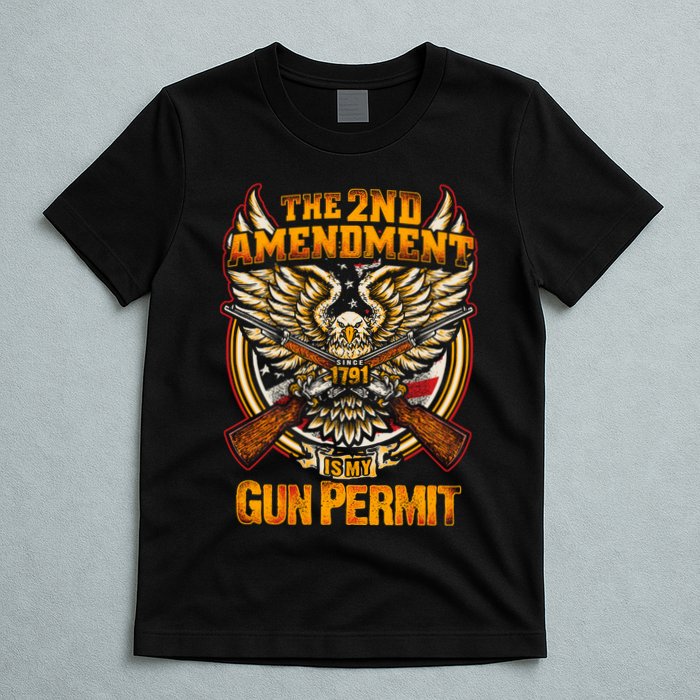 2nd Amendment Is My Gun Permit T-Shirt
